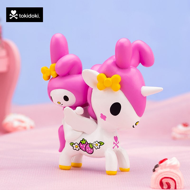 tokidoki独角兽盲盒女孩hellokitty公仔潮玩玩具三丽鸥手办潮玩盲盒