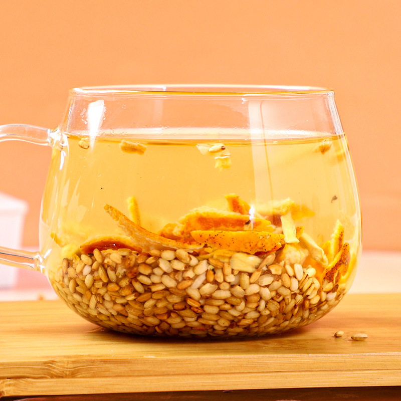 陈皮姜米茶炒姜米江米茶姜米茶包官方旗舰店药茶包赋中知堂人养生茶