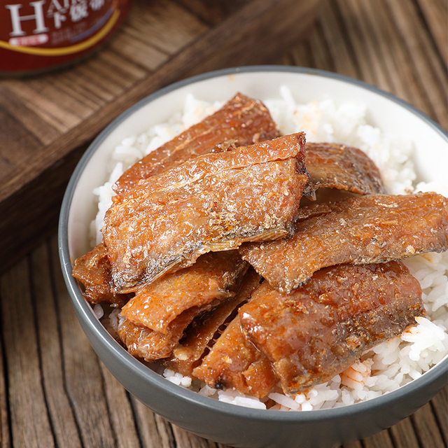 森库渤海深海湾下饭带鱼罐头五香味