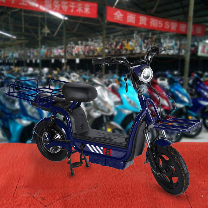 byuebike外卖送餐350w电机电动自行车可拆卸充电锂电电动自行车