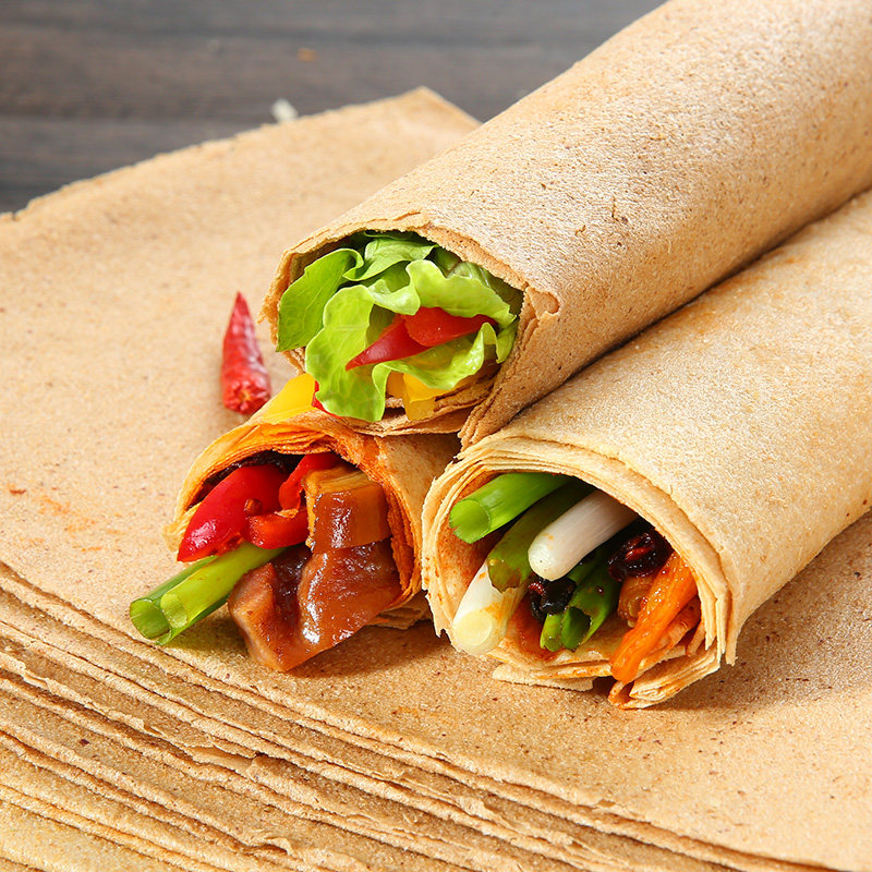 田豆家山东临沂原味煎饼老石粗粮无糖正宗软全手抓饼