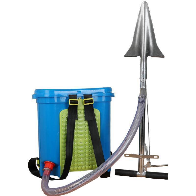 果树施肥器器神器铁锹硬地地下工具机农用机手动施肥机械