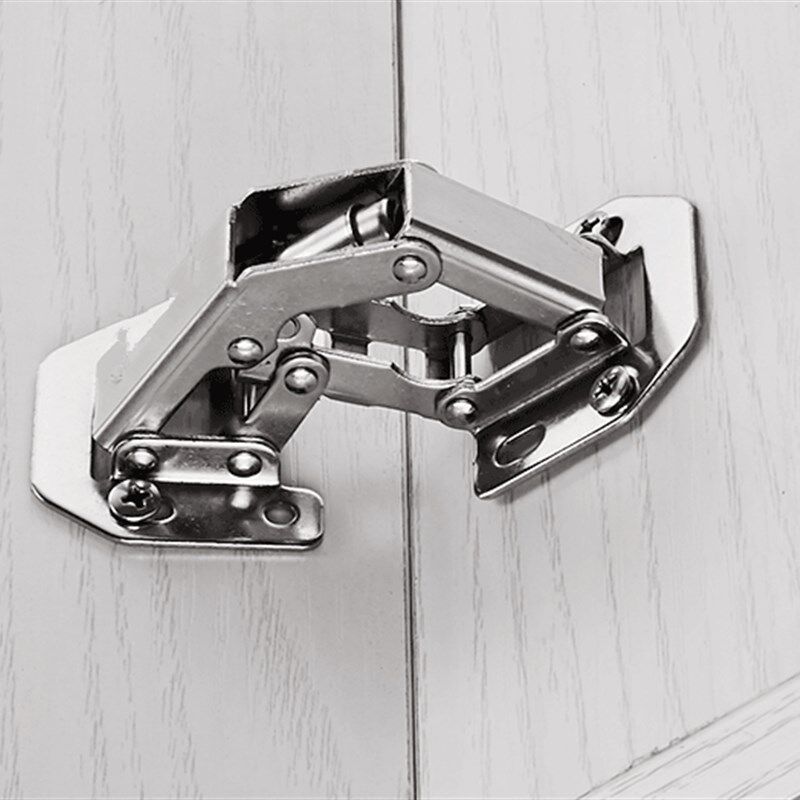 柜门合页飞机开孔阻尼免压缓冲铰链衣柜弹簧铰链