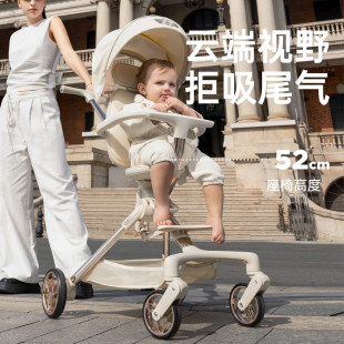 playkids普洛可A9遛娃神器可坐可躺婴儿车轻便可折叠溜娃儿童伞车