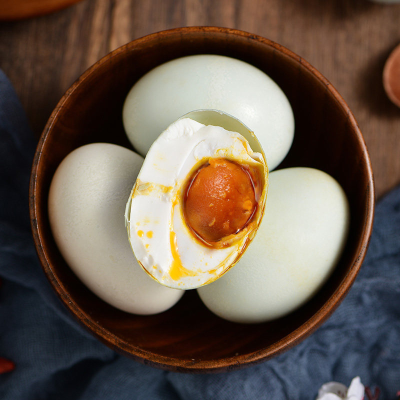 新鲜农家正宗流油海鸭蛋咸鸭蛋65g即食北部湾红树林其它