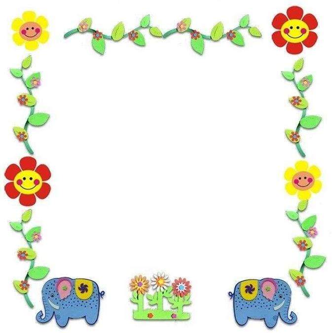 2021黑板报装饰边框花边条贴墙布布置宣传中班墙贴