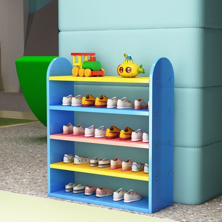 儿童鞋柜女孩小号卡通可爱可爱多多层简易幼儿园鞋架