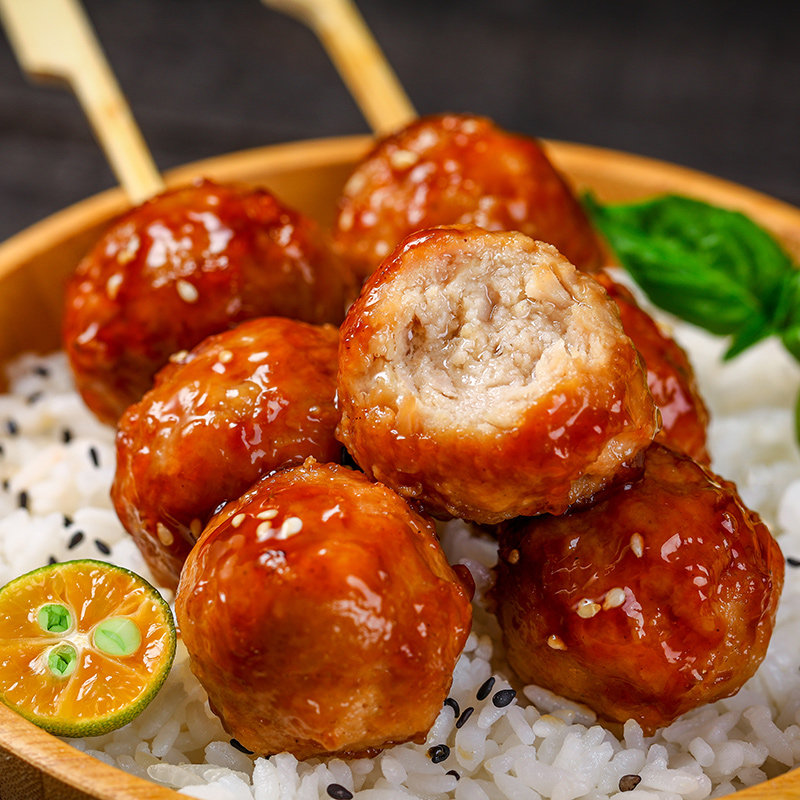 日式照烧脆骨顺丰包邮破损包退便利同款鸡肉丸