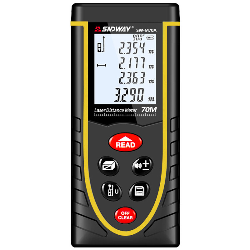 深达威测距仪充电语音红外线手持激光测量仪测量工具测距仪