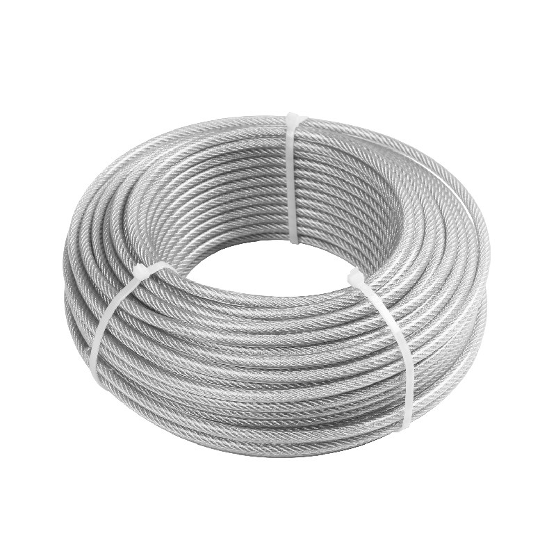 钢丝绳包塑超细晾衣架不锈钢10mm钢丝绳