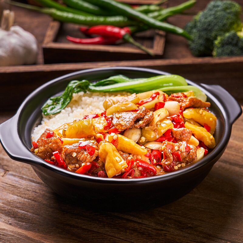 肴小外卖包商用菜肴方便包方便速食快餐小炒农家方便米饭