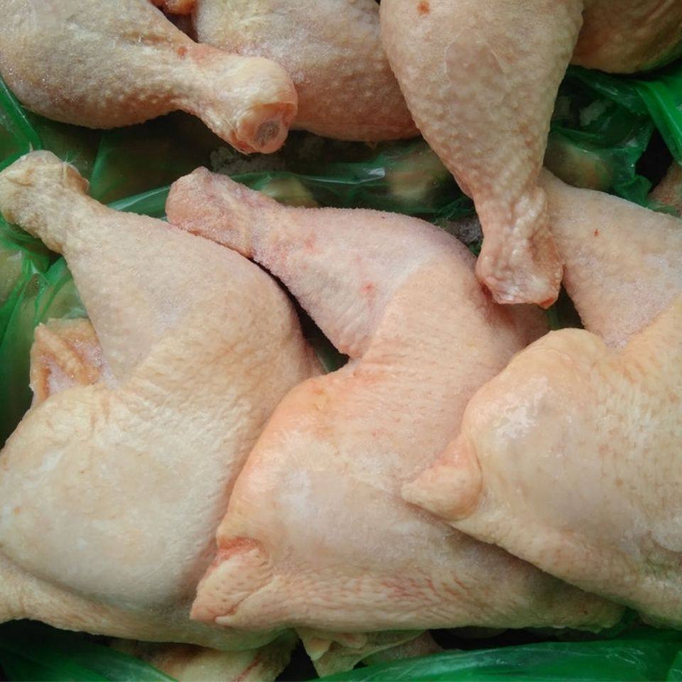 鸡腿鸡边新鲜冷冻手枪腿鸡大腿包邮生鸡腿