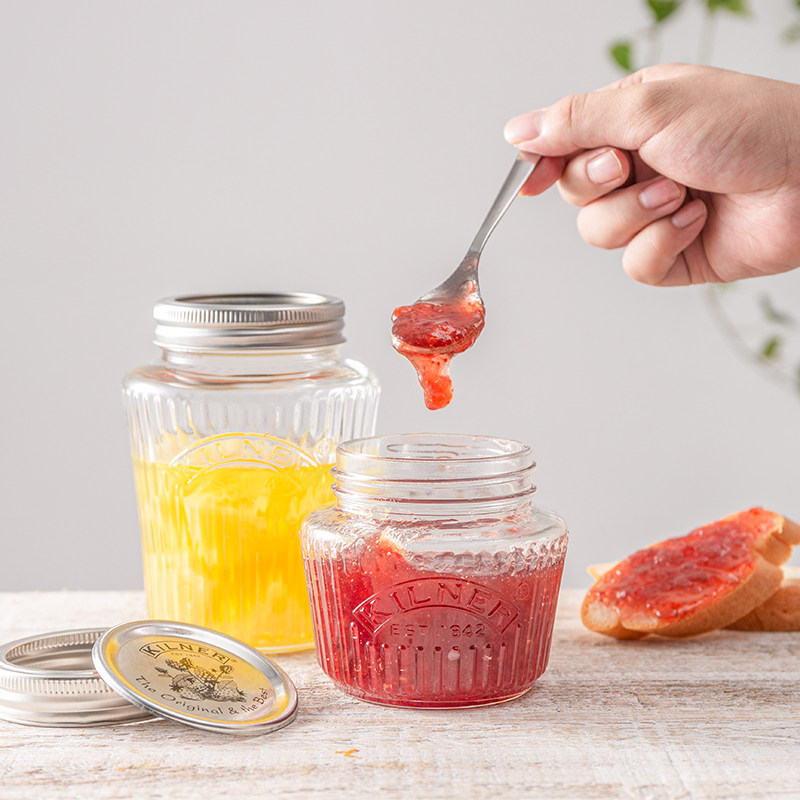 英国kilner复古玻璃密封罐食品级水果罐头番茄酱果酱密封罐