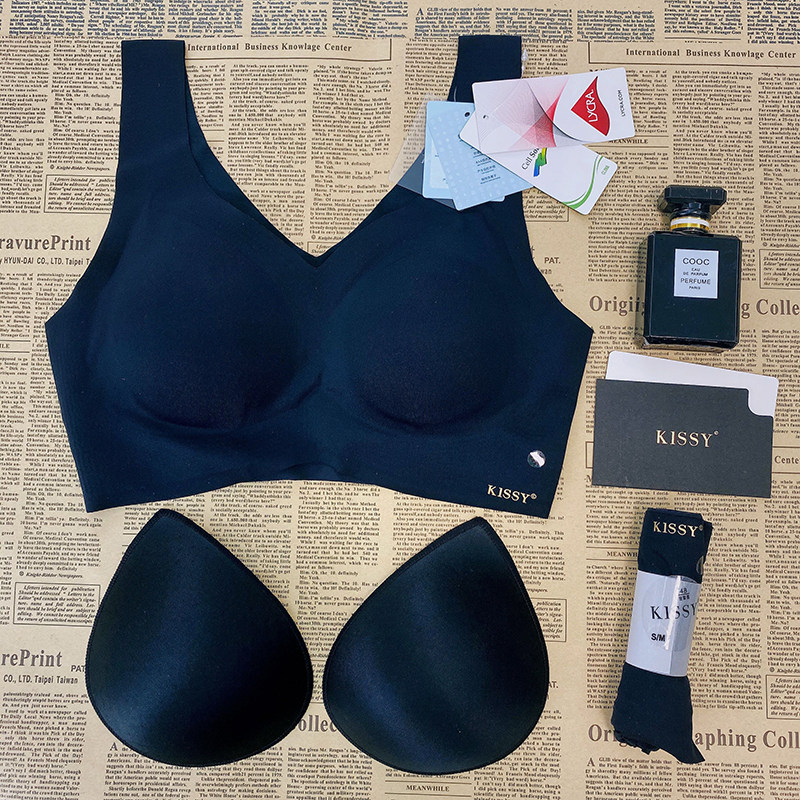 kissy内衣如官网吻官方背心美胸文胸无痕聚拢文胸