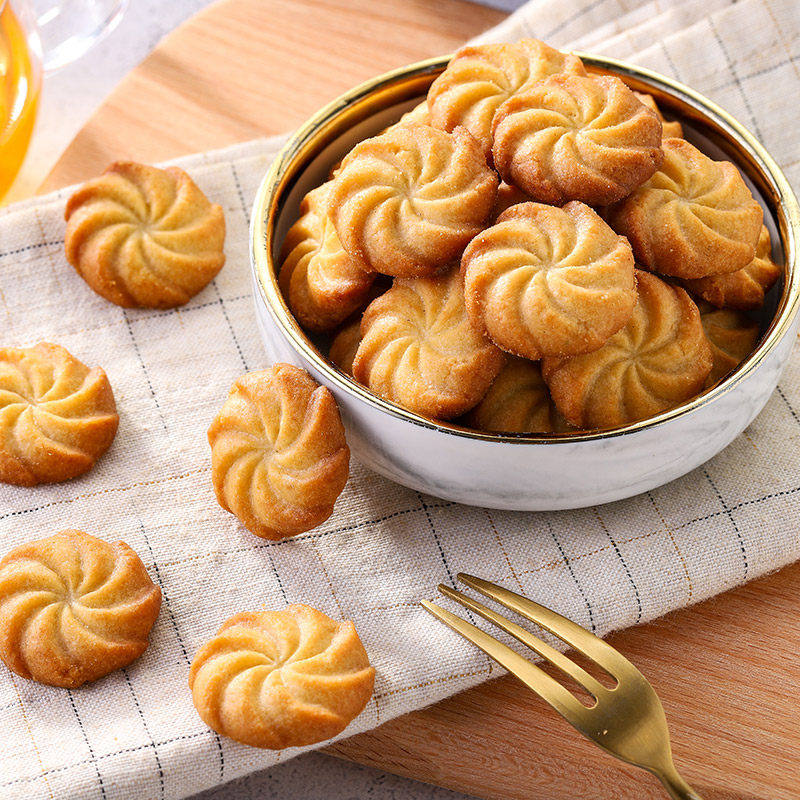 凡秀色奶油曲奇饼干400g整箱营养代餐早餐饼干夜宵健康零食糕点心