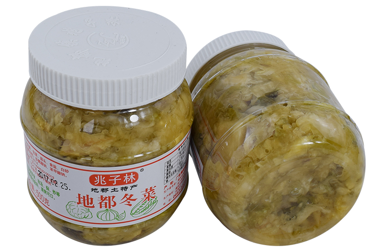冬菜潮汕特产林地500g瓶装腌菜调味品砂锅咸菜腌制