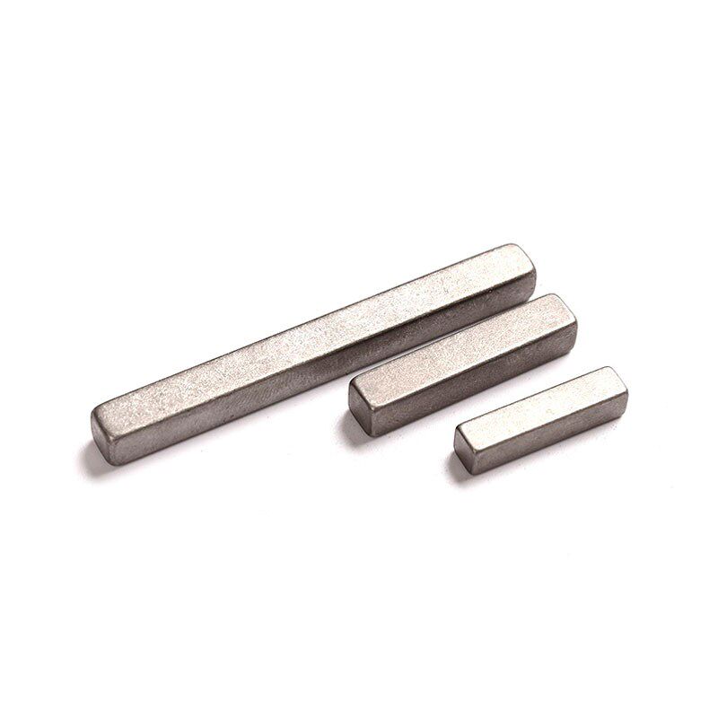 m5不锈钢方形平键方平键条两端端方定位固定耐腐蚀销