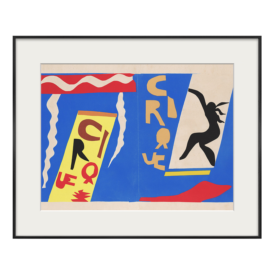 马蒂斯剪纸艺术现代餐厅客厅装饰画玄关走道抽象现代装饰画