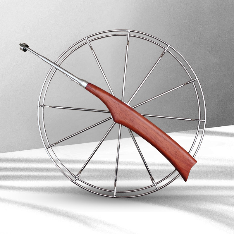 风筝原木木盘鹰轮高档不锈钢成人大型礼品轮盘更多风筝配件