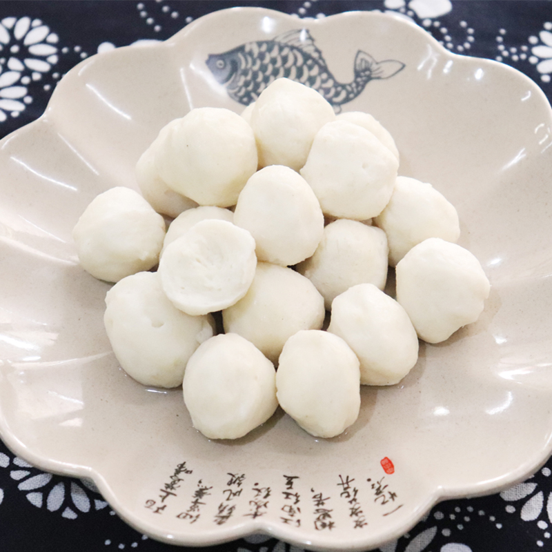 湖北鱼丸特产荆州300g3袋鱼圆麻辣烫手工火锅鱼丸