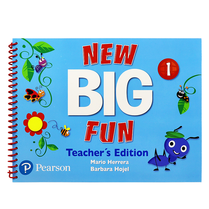 新版bigfun1级别teachersedition培生朗文原版进口原版其它
