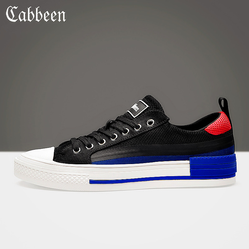 卡宾板鞋男士休闲男鞋秋季2021年新款韩版百搭单鞋