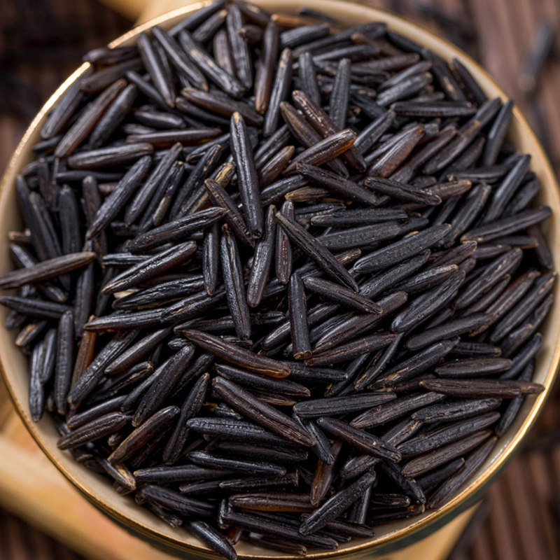 野米高端滋补食材冰湖号野米苏苏比利尔超长黑米