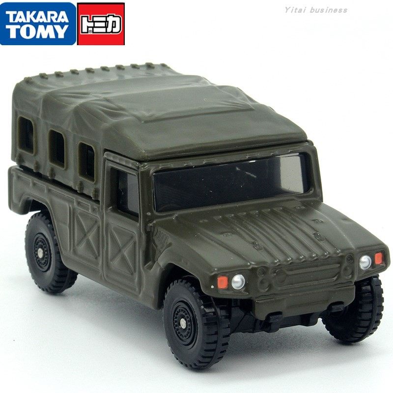 tomy多美卡合金汽车模型男孩仿真玩具96号自卫队机动车模