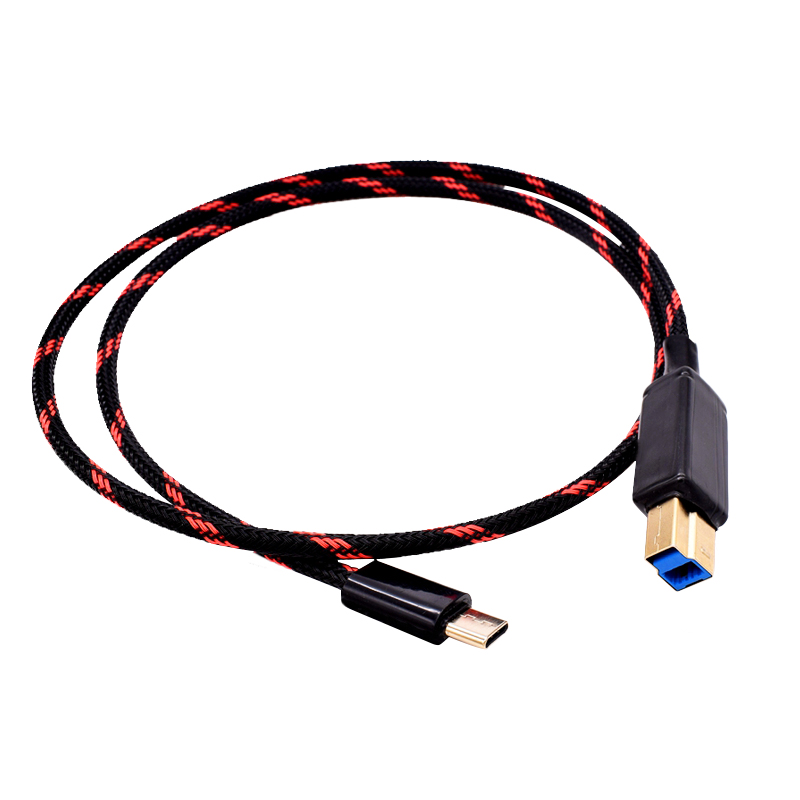 安卓华为手机typeusb-b3.0方电脑笔记本解码器耳放线材