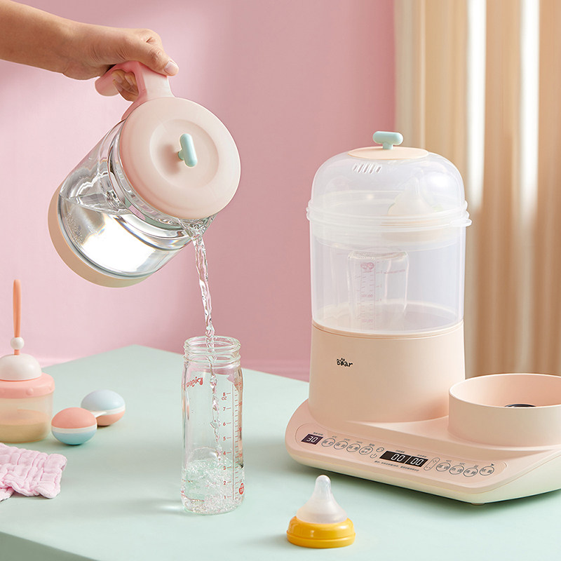 小熊恒温温热水壶温奶婴儿调奶二三三合一奶瓶调奶器