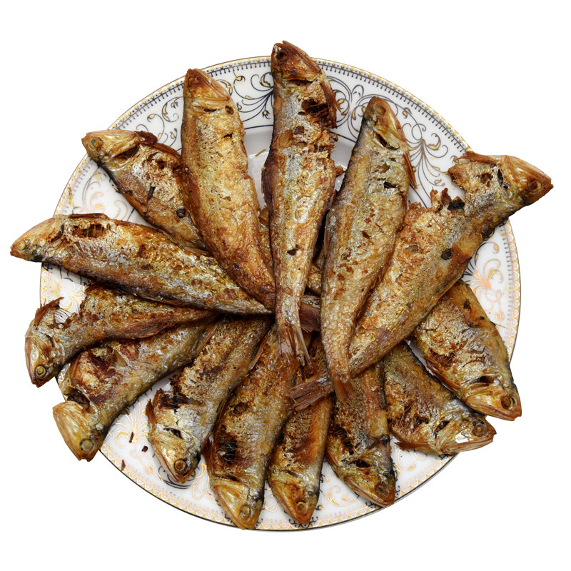 油扣鱼干自制咸鱼风干台板海产品干货渤海湾葫芦岛鱼干