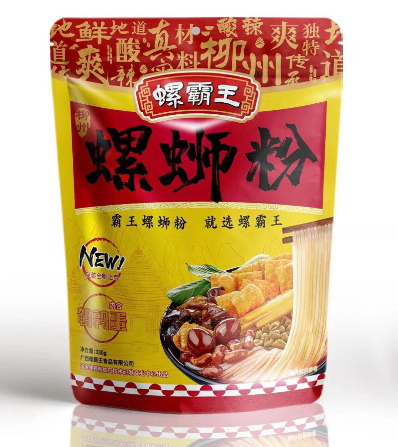 螺蛳霸王330g3袋广西正宗特产速食粉丝网红螺蛳粉