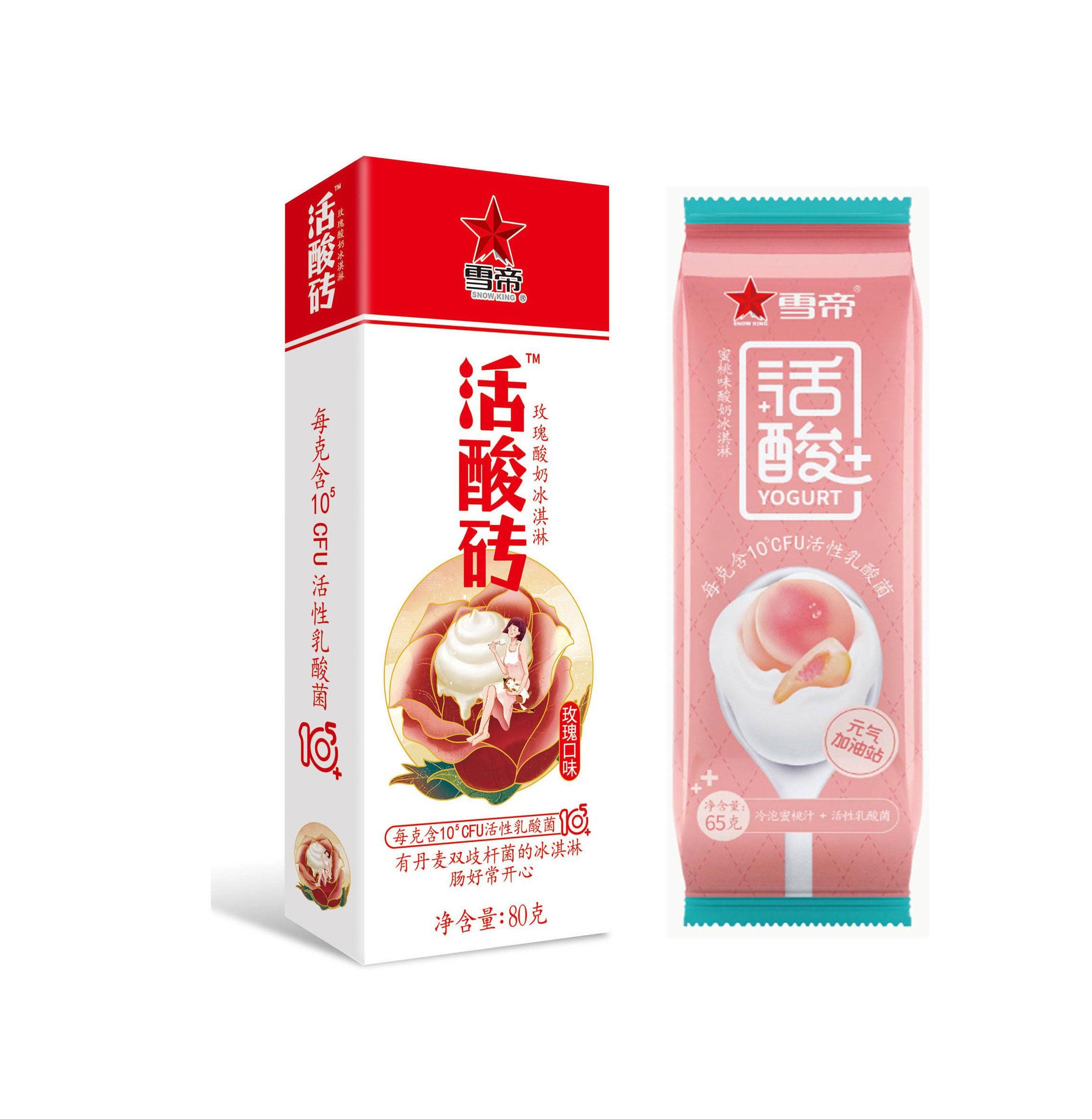 雪帝加冰速达网红冰淇淋雪糕10支