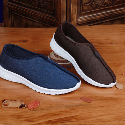 国风尚远僧鞋麻布布面罗汉修鞋中居居士老北京帆布鞋