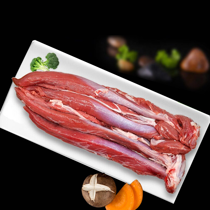 羊肉菲力散养甘肃环县冷冻新鲜山肉羊里脊叔叔生羊肉