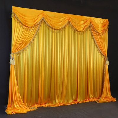 白事灵堂布置纱幔殡仪馆丧事葬礼幕布灵棚孝堂背景装饰白布节庆布艺