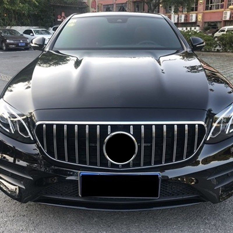 适用奔驰w207w213w212e200coupee260e300改装满天星gt中网中网