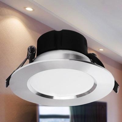 创意防爆简灯大厅变色工装走廊中国国风面板筒灯