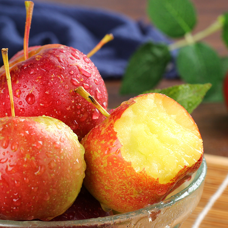 丰果东北龙丰果水果酸水孕妇酸甜北龙棠果球果海苹果