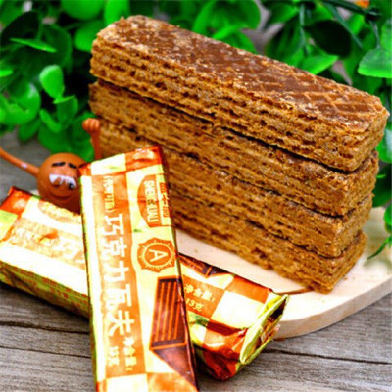 怀旧威化巧克力夹心瓦夫7080儿时小卖部校园零食巧克力制品