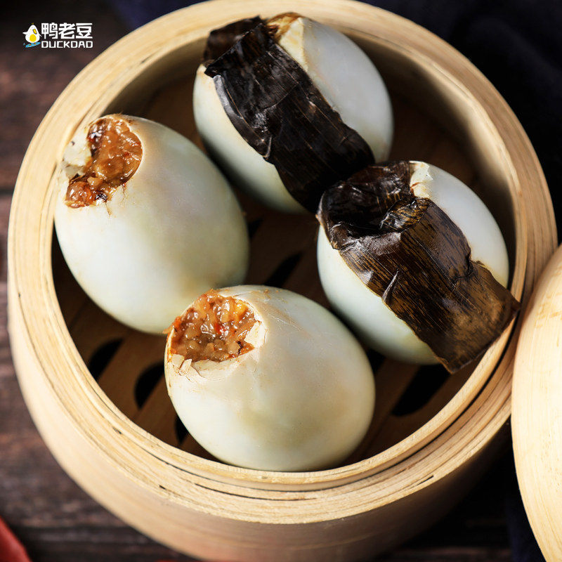糯米老豆黄金米蛋10枚八宝饭即食蛋北海特产海咸鸭蛋