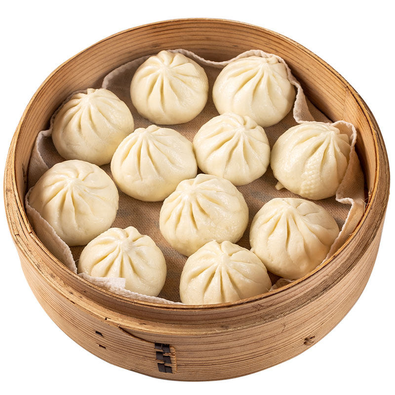 包子杭州风味小笼包速食商用早餐蒸煎包面粉饺子包点