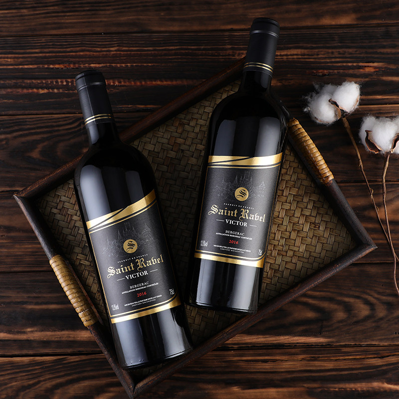 进口维克多法国红酒原瓶高档波尔多葡萄酒6支整箱干红静态葡萄酒