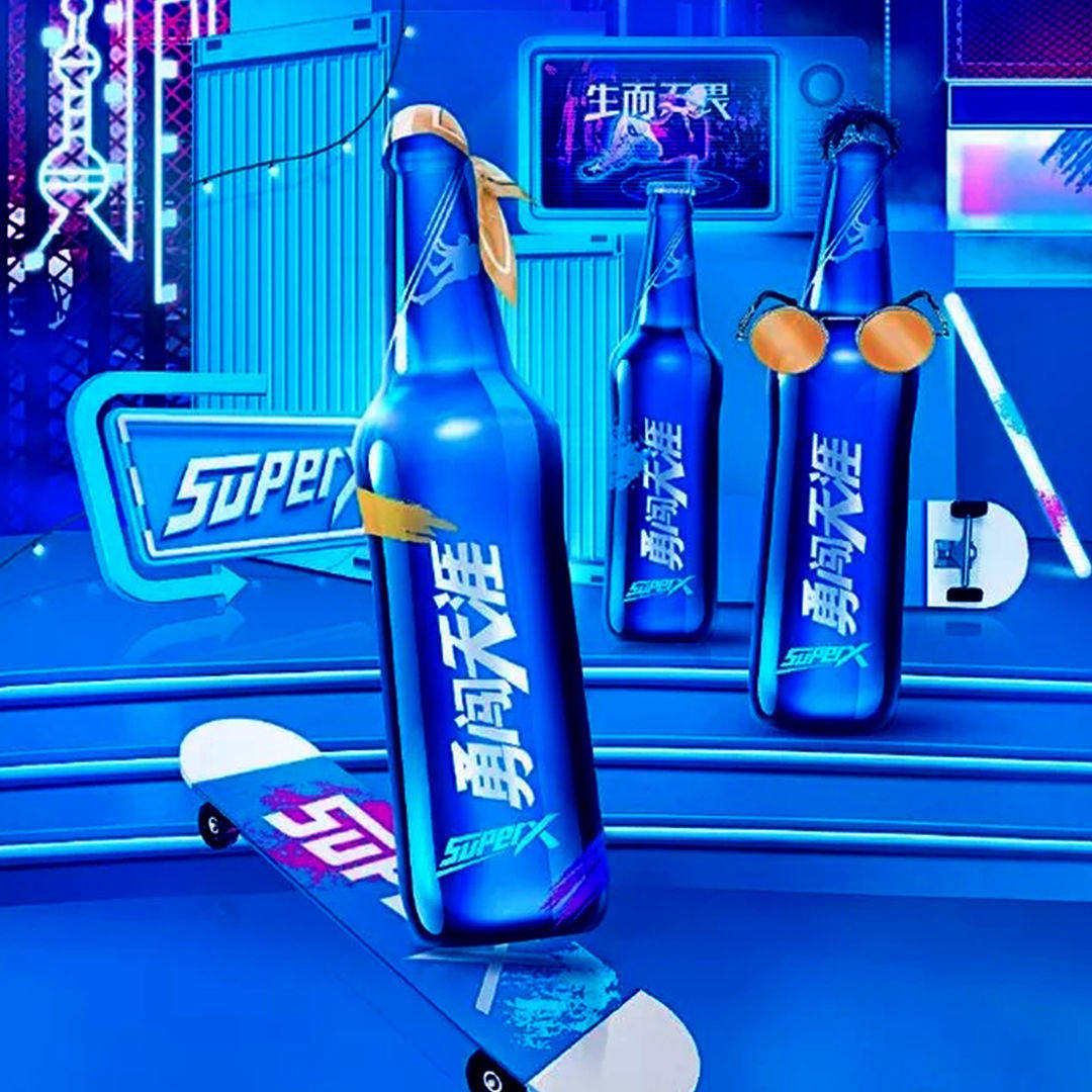 雪花名王舞冠就是街这就6瓶500ml啤酒x8super啤酒