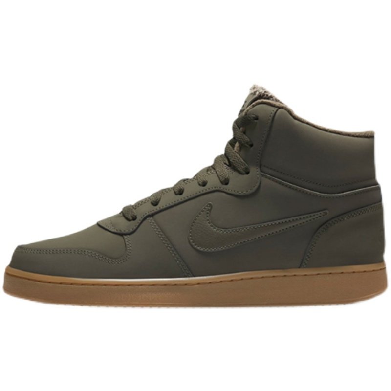 黄蜂体育nikeebernonmid纯白午夜小麦绿色板鞋