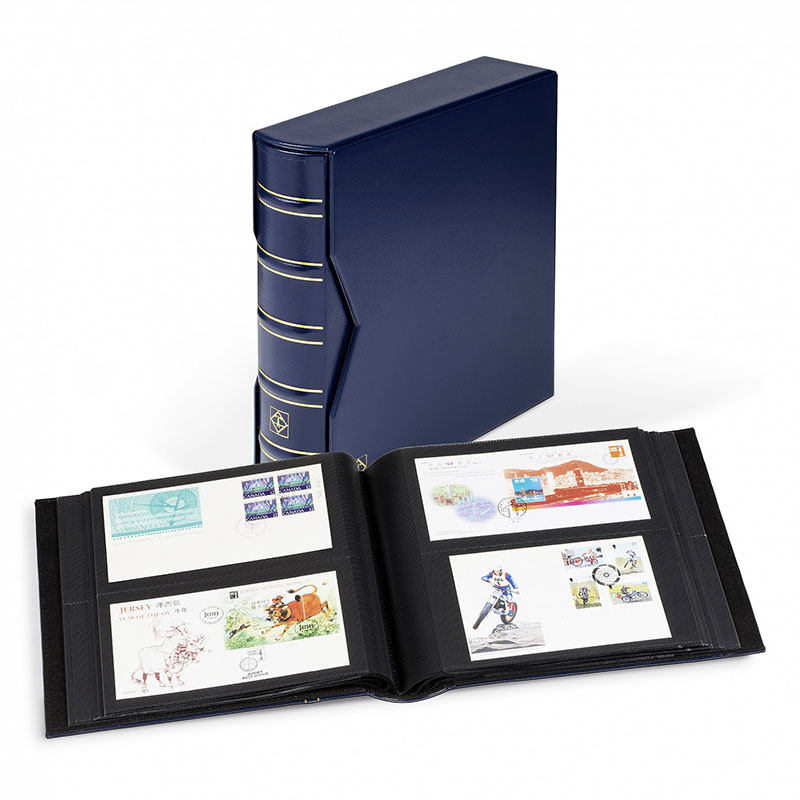 邮册德国灯塔大号双行fdc首日封册集空册邮票同学录