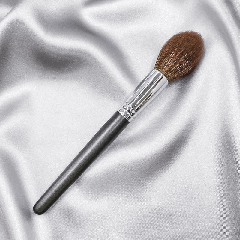 火苗真毛化妆晒红女正品火苗型软毛刷子腮红高光化妆刷