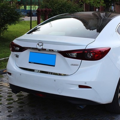 专用用于2020款次世代马自达昂克赛拉尾翼风翼改装打孔尾翼