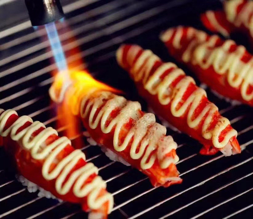 蟹柳进口二味寿司纪文鱼香500克寿司料理