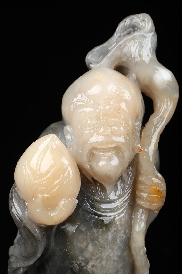 首页 下载app                          福建寿山石摆件《寿星》寿山